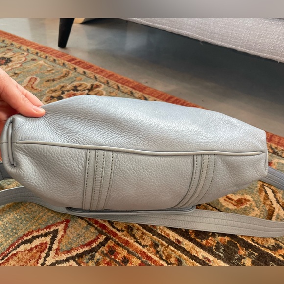 Marc by Marc Jacobs Blue Hobo Crossbody Bag 100% Cow Leather - Picture 7 of 16